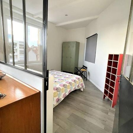 Superbe Loft 100M2 Proche Cathedrale Avec Parking Apartment Reims Exterior photo