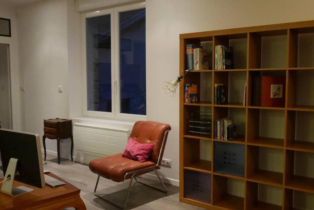 Superbe Loft 100M2 Proche Cathedrale Avec Parking Apartment Reims Exterior photo